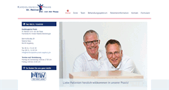 Desktop Screenshot of kardiologische-praxis-augsburg.de