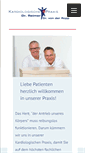 Mobile Screenshot of kardiologische-praxis-augsburg.de